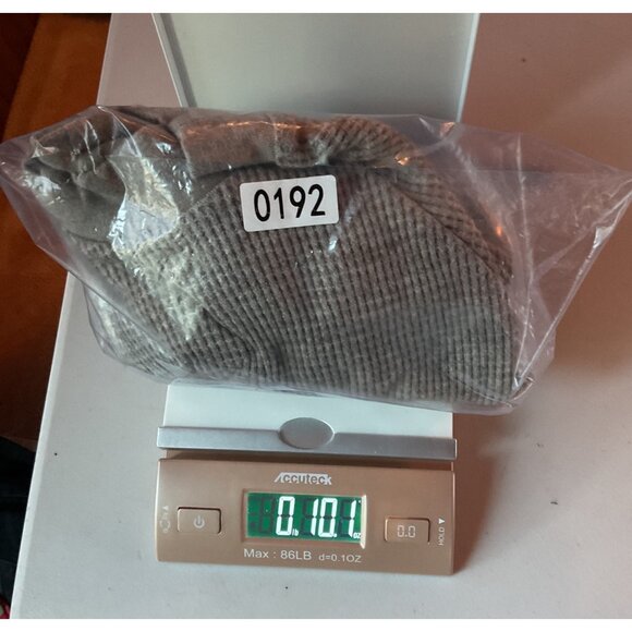 Madewell XS Waffle Knit Long-Sleeve Mock Neck Top Polyester Viscose Blend Casual - Picture 7 of 7